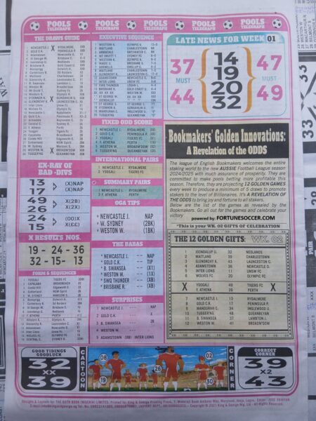 week 2 pools telegraph 2025 page 18