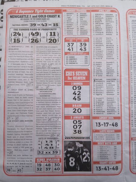 week 2 pools telegraph 2025 page 2