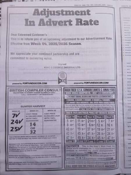 week 2 pools telegraph 2025 page 3