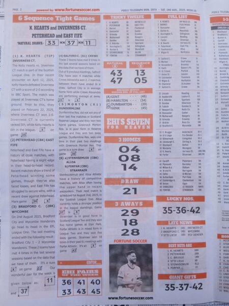 week 5 pools telegraph 2025 page 2