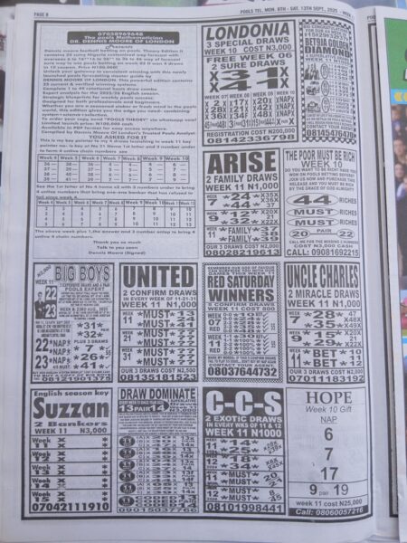 week 11 pools telegraph 2025 page 8