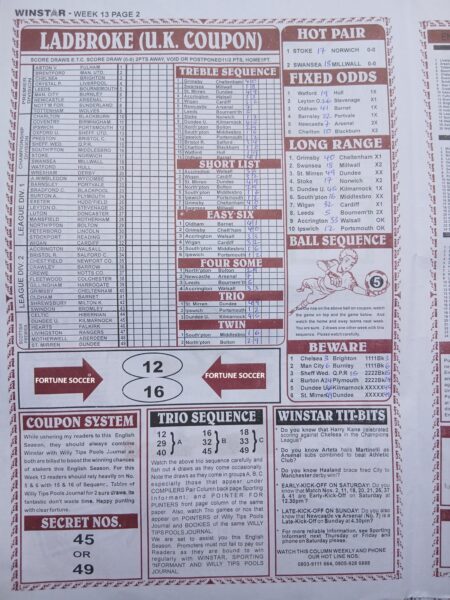 week 13 winstar 2025 page 2