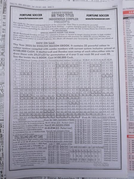 week 14 pools telegraph 2025 page 3