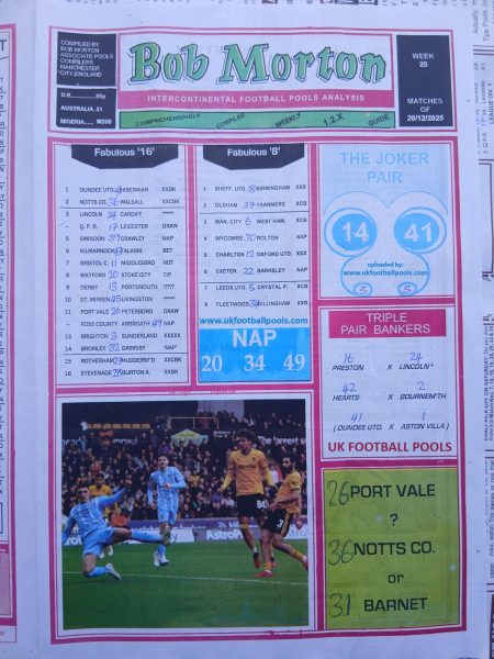 week 25 bob morton 2025 page 1