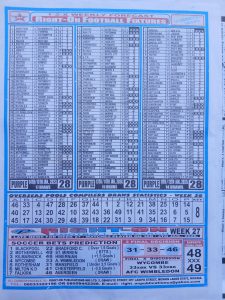 week 28 right on fixtures 2026 back page