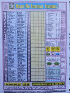 week 28 right on fixtures 2026 front page