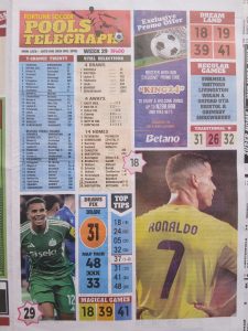 week 29 pools telegraph 2026 page 1