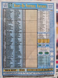 week 30 right on fixtures 2026 front page