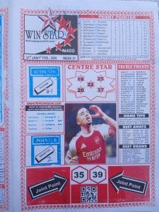 week 31 winstar 2026 page 1