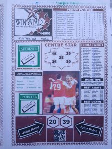 week 33 winstar 2026 page 1