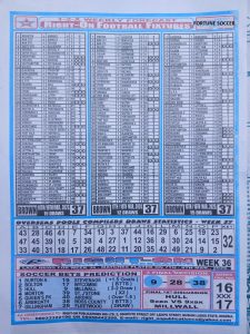 week 37 right on fixtures 2026 back page