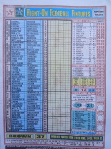 week 37 right on fixtures 2026 front page