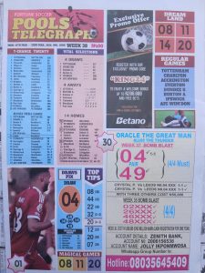 week 38 pools telegraph 2026 page 1