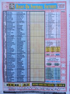 week 43 right on fixtures 2026 front page