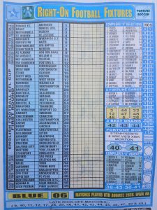 week 6 right on fixtures 2026 front page