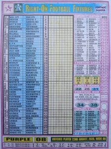 week 8 right on fixtures 2026 front page