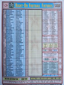 week 9 right on fixtures 2026 front page